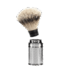 Mühle traditional silver tip badger shaving brush removable head