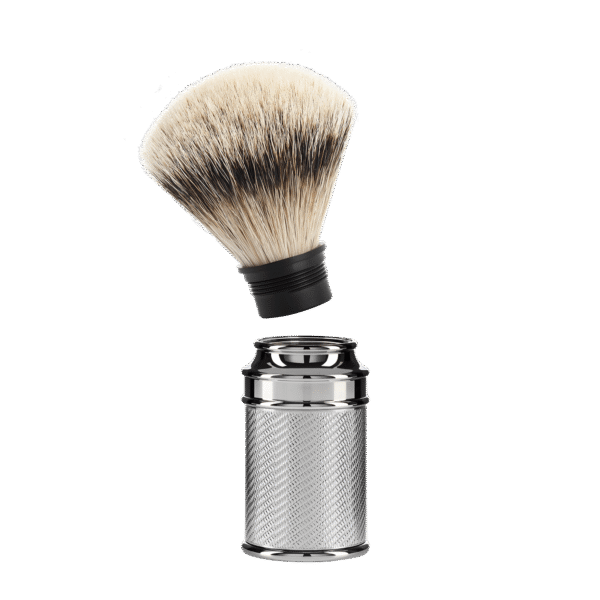 Mühle traditional silver tip badger shaving brush removable head